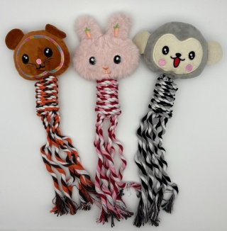 Pluszowa Małpka ze sznurkiem