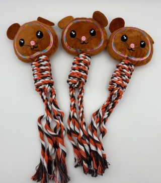 Pluszowa Myszka ze sznurkiem