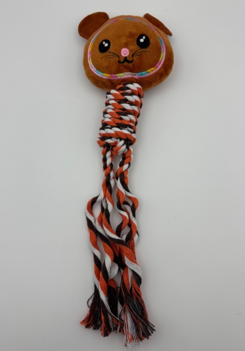 Pluszowa Myszka ze sznurkiem