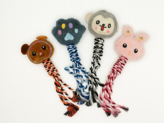 Pluszowa Myszka ze sznurkiem