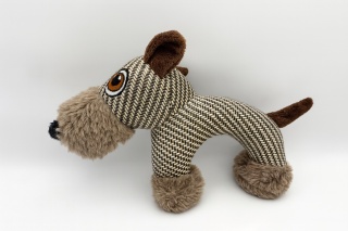 Pluszowy piesek sznaucer