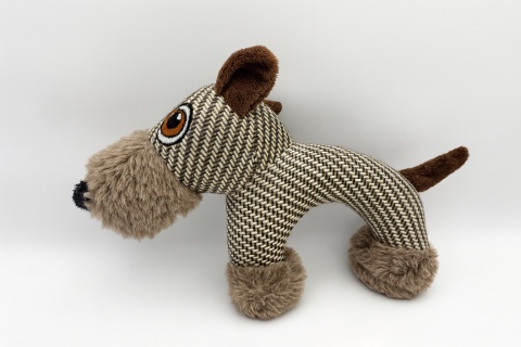 Pluszowy piesek sznaucer